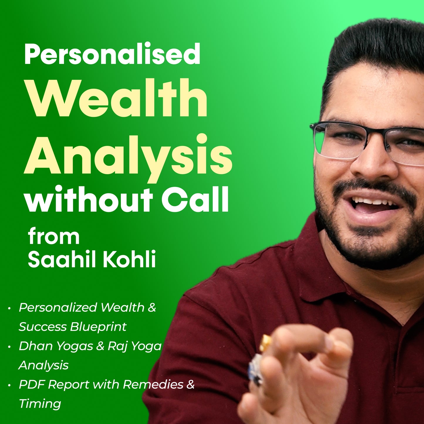 Money & Wealth Analysis for your Kundli
