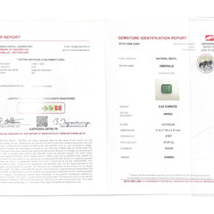 Emerald (Panna Stone) - 3.43 Carat