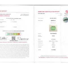 Emerald (Panna Stone) - 11.06 Carat