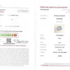 Blue Sapphire - 7.75 Carat