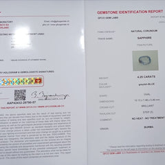 Blue Sapphire - 4.25 Carat