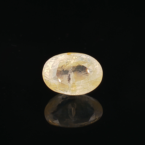 Yellow Sapphire (Pukhraj Stone) - 7.63 Carat