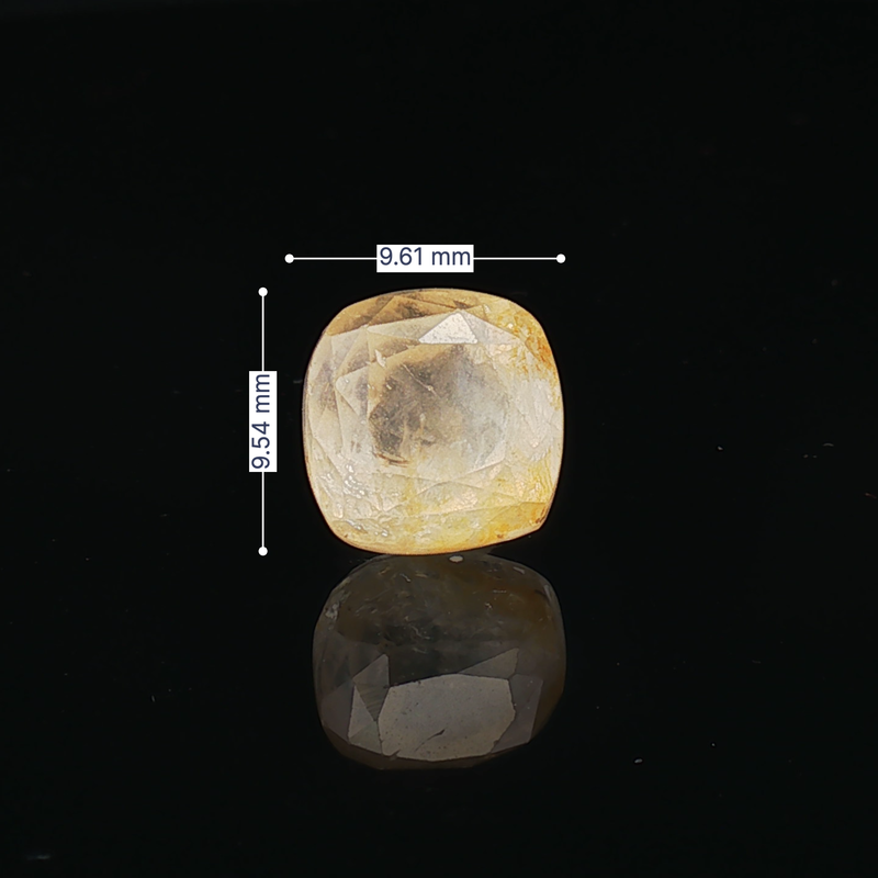 Yellow Sapphire (Pukhraj Stone) - 7.71 Carat