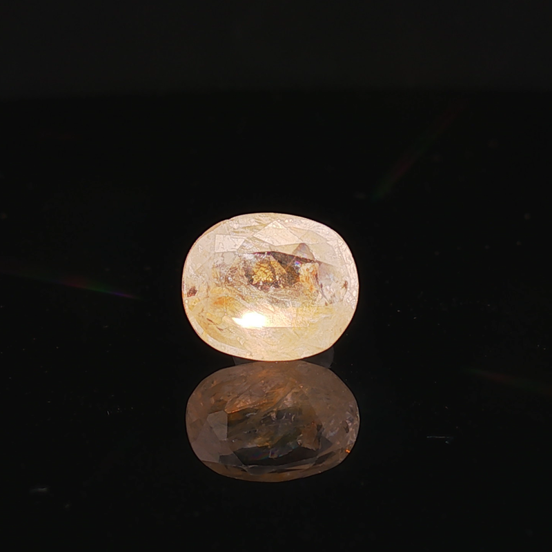 Yellow Sapphire (Pukhraj Stone) - 3.10 Carat