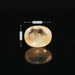 Yellow Sapphire (Pukhraj Stone) - 3.78 Carat