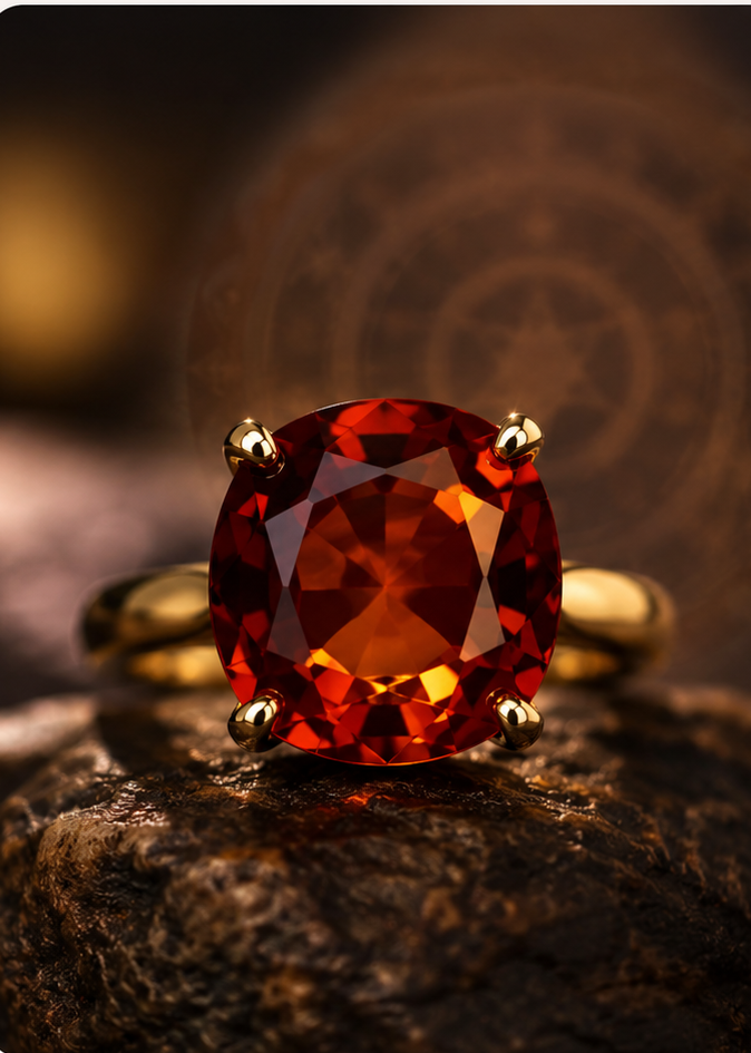 Premium Gomed Hessonite Rahu gemstone