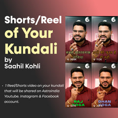 YouTube + Instagram/Facebook Reel on Your Kundli